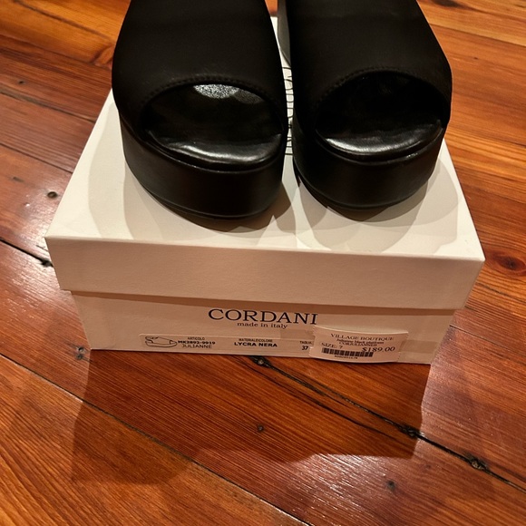 Cordova black wedge shoes - Picture 5 of 5